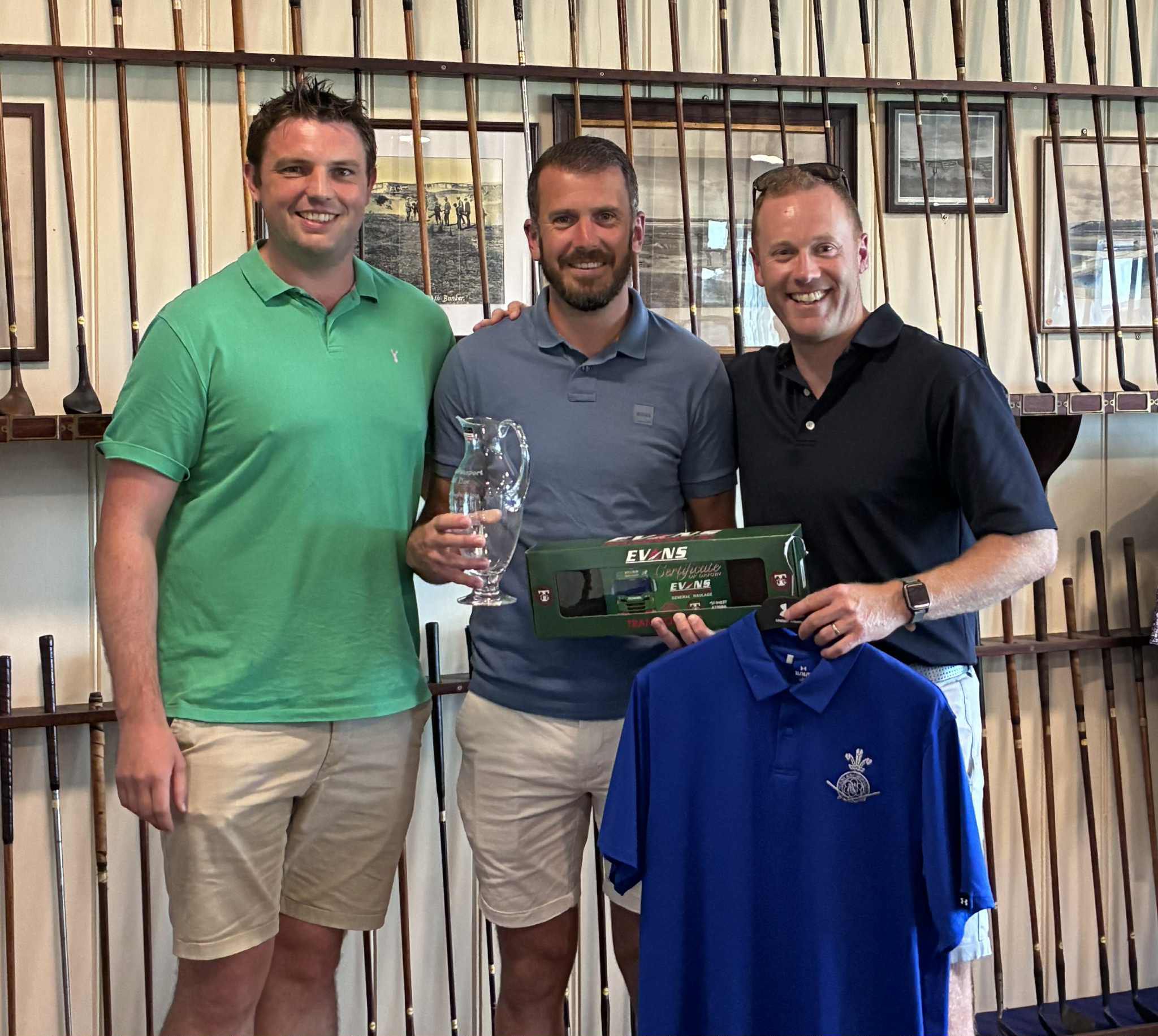 mark cann wins the evans transport golf day 2025