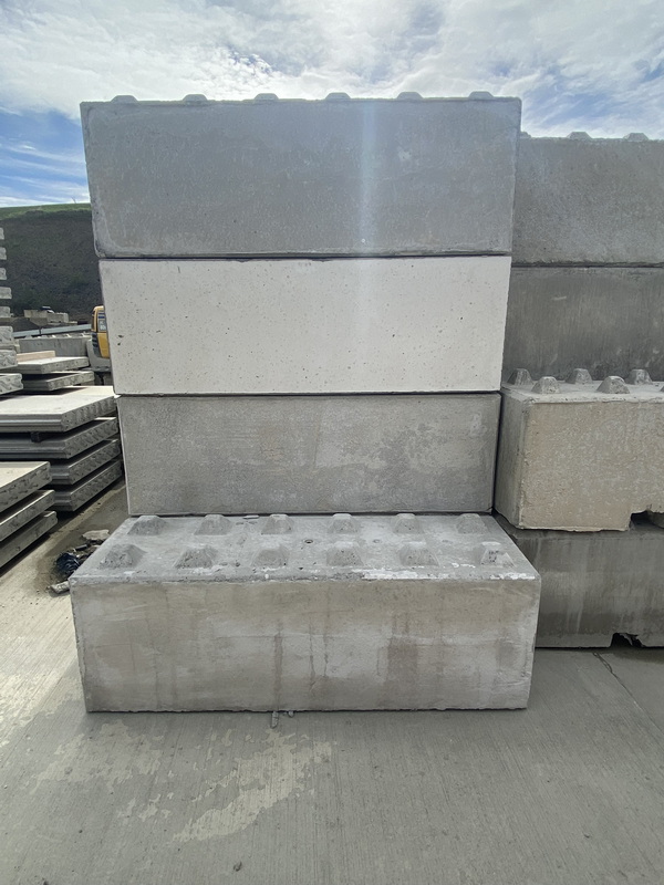 Interlocking Concrete Blocks - 1800x600x600