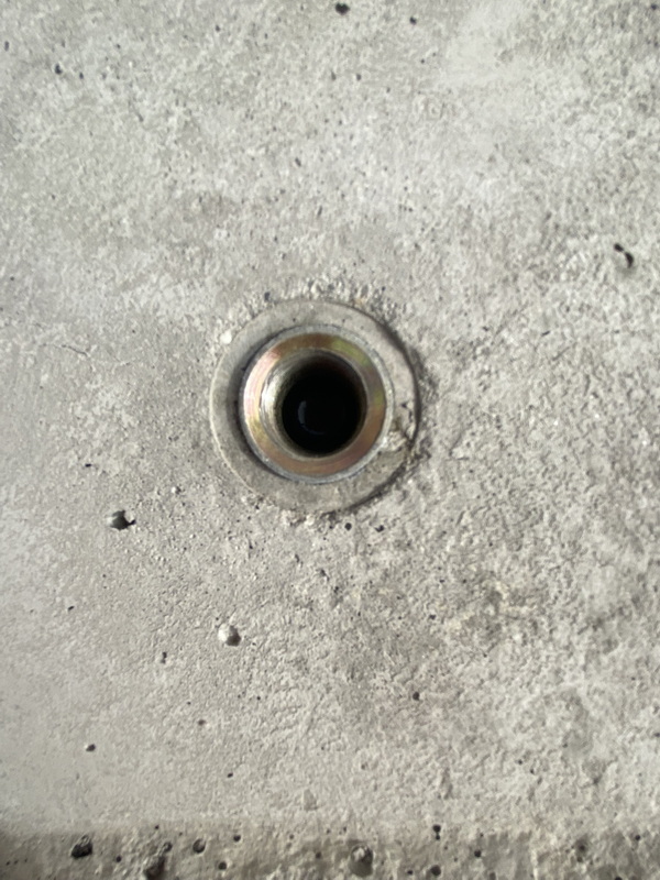 Lifting Hook Anchor Thread