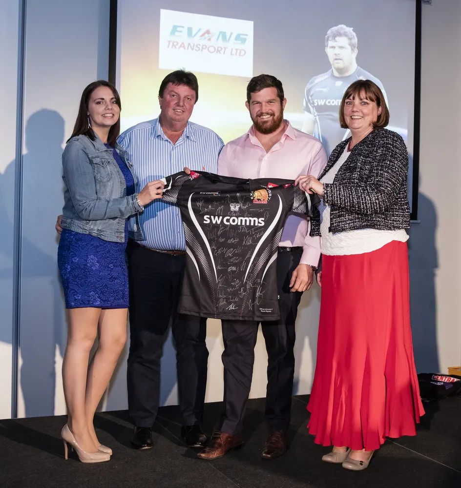 Player Sponsors Night Evans Transport