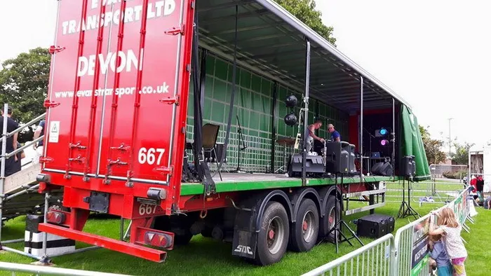 Evans Transport Bideford Music Day