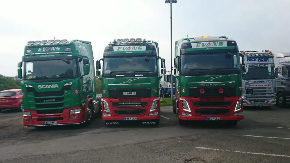 evans transport sw truckers