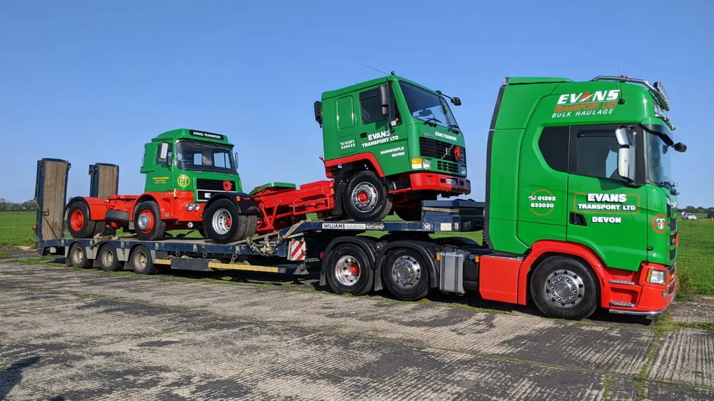 Evans Transport truck show wessex 09