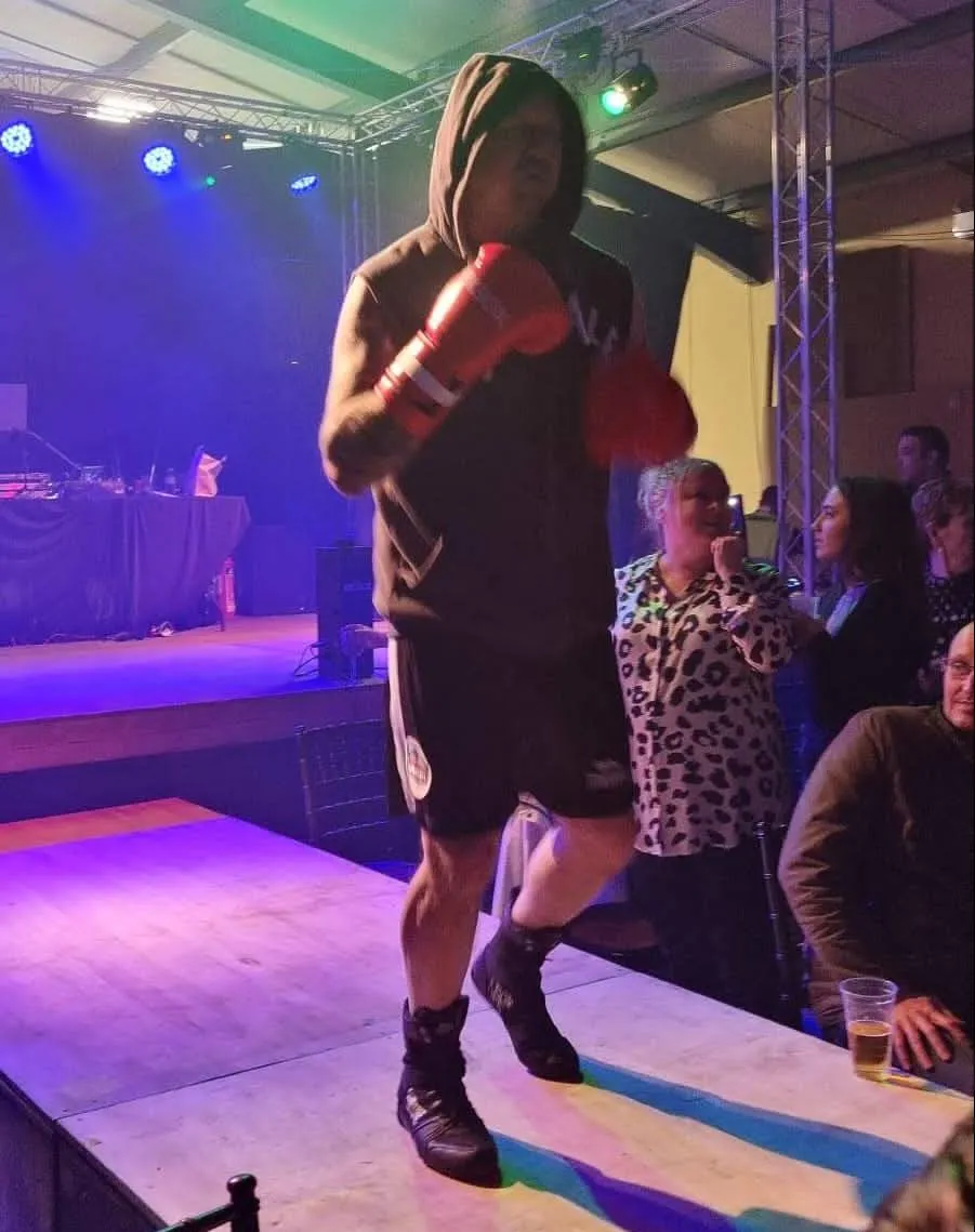 Evans Transport charity boxing Cardiac Risk in the Young 1