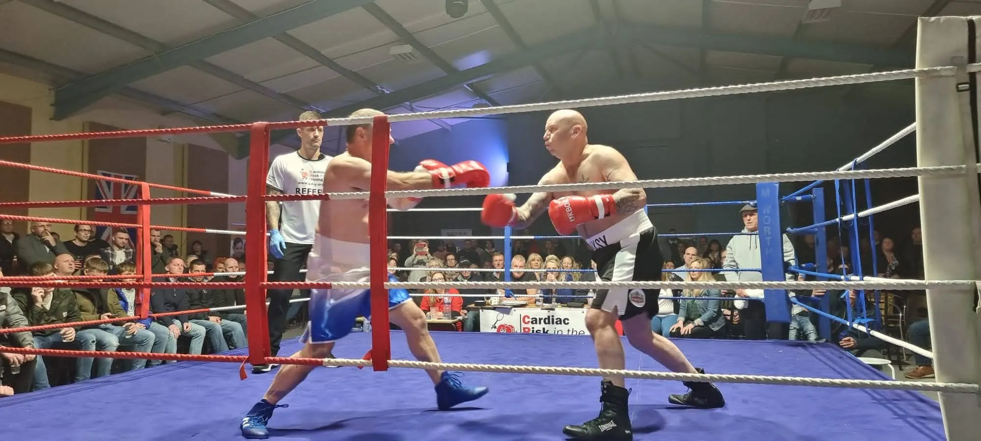 Evans Transport charity boxing Cardiac Risk in the Young 5