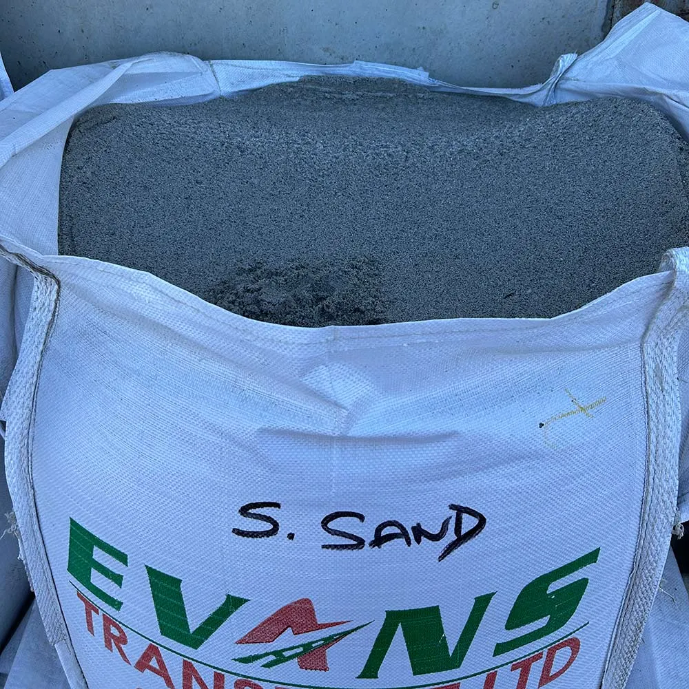 0-2mm Fine Silver Sand 850kg Dumpy Bag