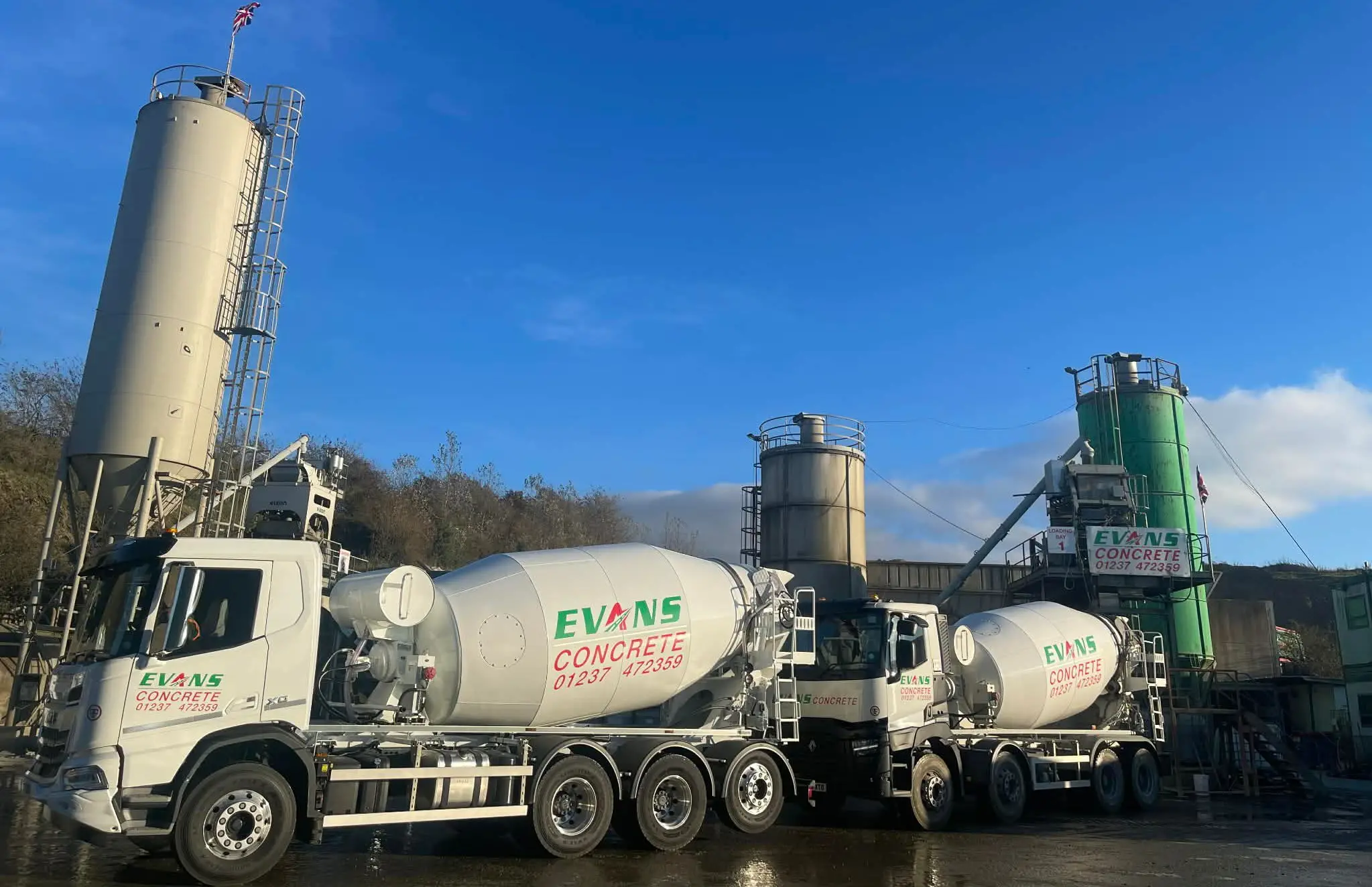 devon ready mix concrete mixers