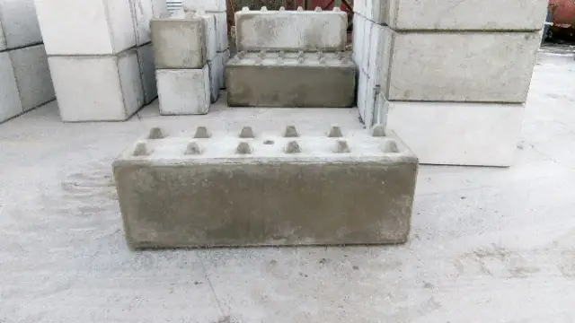 Concrete Products - Concrete interlocking blocks